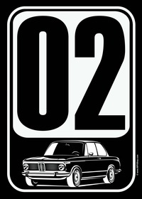 "02" workshop sign